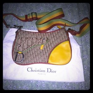 Christian Dior Rasta Crossbody Bag RARE!!!